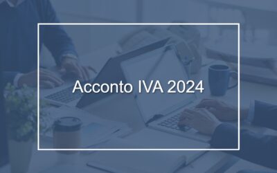 Circolare n. 30/2024 – Acconto IVA per l’anno 2024 – Scadenza 27 dicembre 2024