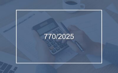 Circolare n. 23/2025 – Dichiarazioni dei sostituti d’imposta per l’anno 2024 – Mod. 770 – Modalità e termini di presentazione