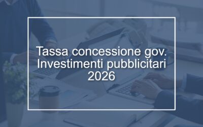 Circolare n. 9/2026 – Tassa annuale di bollatura e numerazione dei libri sociali – Investimenti pubblicitari incrementali per l’anno 2026